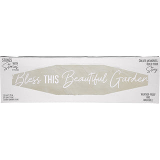 Beautiful Garden 16" x 3.75" Garden Stone