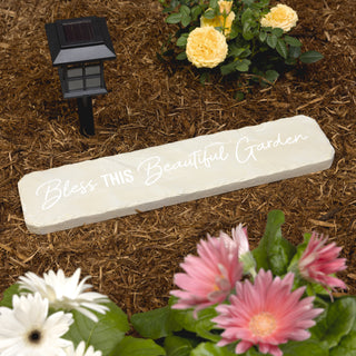 Beautiful Garden 16" x 3.75" Garden Stone
