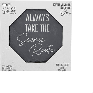 Scenic Route 7.75" x 7.75" Garden Stone