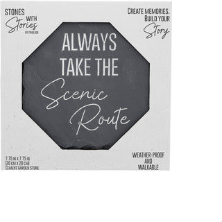 Scenic Route 7.75" x 7.75" Garden Stone
