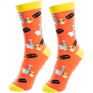 No Drama Llama Unisex Cotton Blend Sock