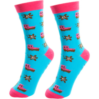 Shit Happens Unisex Cotton Blend Sock