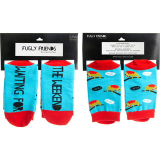 TGIF Unisex Cotton Blend Sock