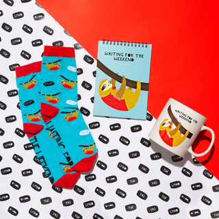 TGIF S/M Unisex Cotton Blend Sock
