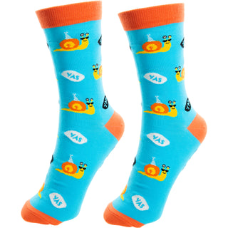 Snailed It M/L Unisex Cotton Blend Sock