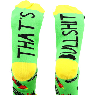 Bullsh*t Unisex Cotton Blend Sock