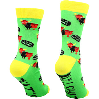 Bullsh*t Unisex Cotton Blend Sock