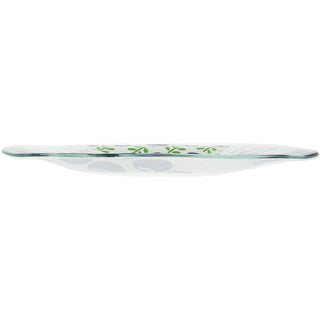 Blueberries 16.75" x 11" Glass Serving Tray