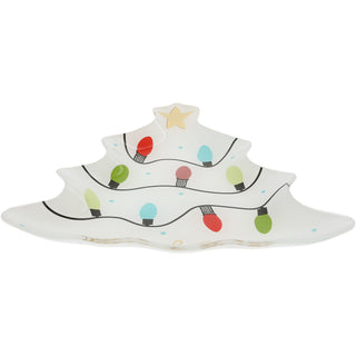 Holiday 8" Glass Dish