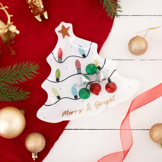 Holiday 8" Glass Dish