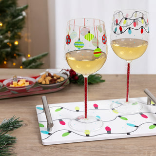 Ornaments Gift Boxed 17 oz Wine Glass