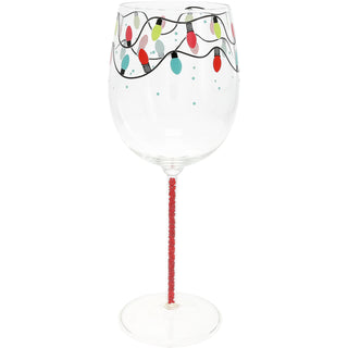 Lights Gift Boxed 17 oz Wine Glass