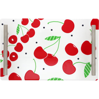 Cherries 11.75" x 7.5" Serving Tray
