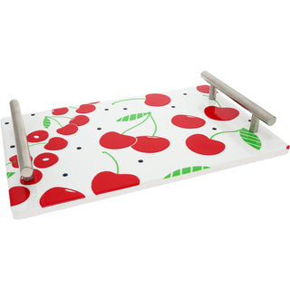 Cherries 11.75" x 7.5" Serving Tray