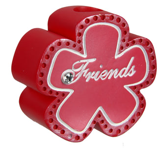 Friend 2" x 1.75" Flower Pen Holder