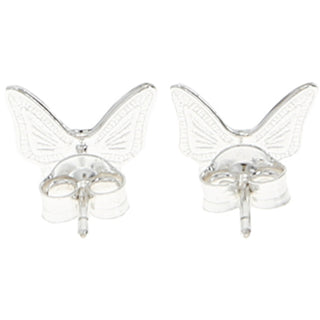 Butterflies 7mm Sterling Silver Butterfly Stud Earrings