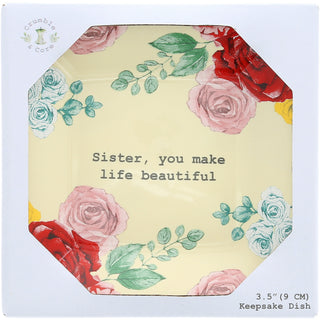 Sister 3.5" Keepsake Dish