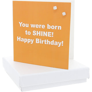 Shine 4mm Sterling Silver Cubic Zirconia Stud Earrings