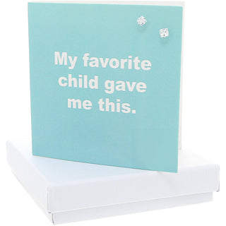 Favorite 4mm Sterling Silver Cubic Zirconia Stud Earrings