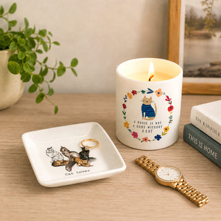 Cat Lover 3.5" Keepsake Dish