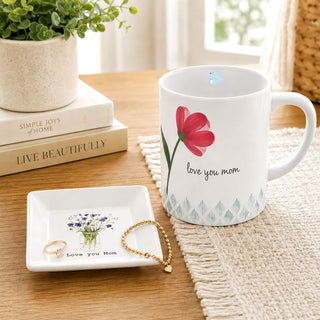 Love You Mom 3.5" Keepsake Dish