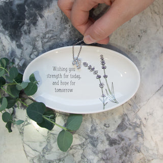 Strength for Today 5.5" x 3.25" Keepsake Dish