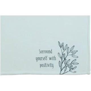 Positivity 50" x 60" Travel Blanket with Carry Case