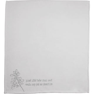 Never Doubt 50" x 60" Travel Blanket with Carry Case