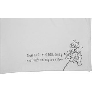 Never Doubt 50" x 60" Travel Blanket with Carry Case