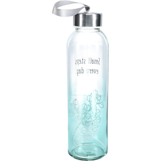 Small Steps 16.5 oz Glass Water Bottle