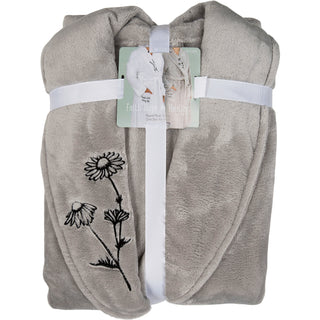 Loved One Size Fits Most Gray Royal Plush Robe