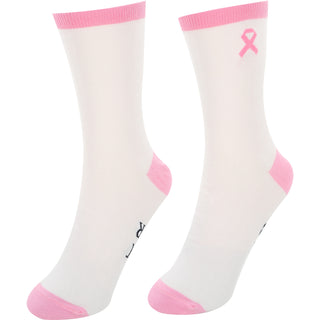 Breast Cancer S/M Unisex Sock