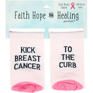 Breast Cancer S/M Unisex Sock
