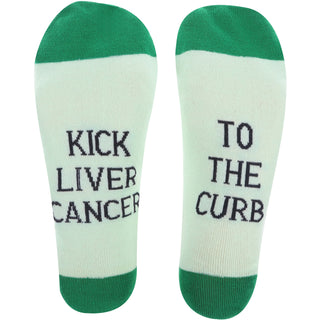 Liver Cancer Unisex Sock