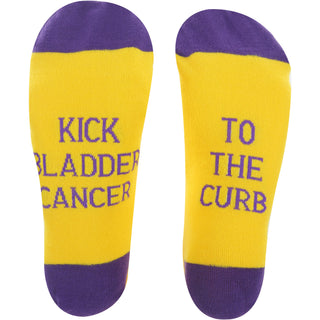 Bladder Cancer S/M Unisex Sock