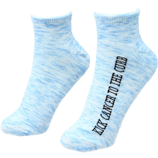 Kick Cancer Low Cut, Moisturizing Gel Socks
Scent: Light Lavender