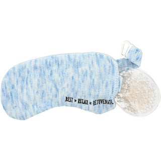 Relax Knitted Eye Pillow Hot or Cold Gel Compress