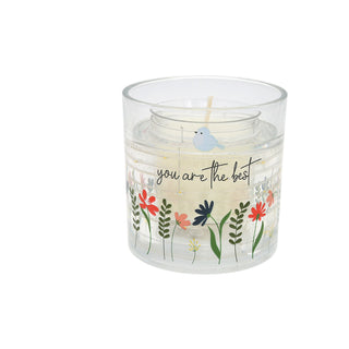 The Best 5 oz Refillable Soy Wax Candle with LED Accents