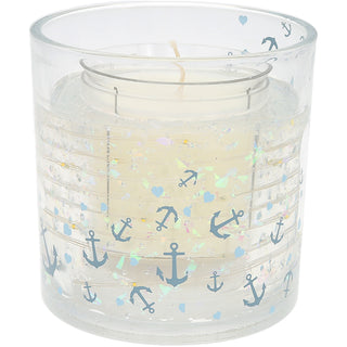 Anchors 5 oz Refillable Soy Wax Candle with LED Accents