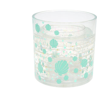 Shells 5 oz Refillable Soy Wax Candle with LED Accents