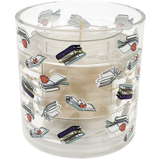 Good Book 5 oz Refillable Soy Wax Candle with LED Accents