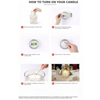Cardinals 5 oz Refillable Soy Wax Candle with LED Accents
