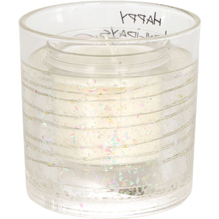 Happy Howlidays 5 oz Refillable Soy Wax Candle with LED Accents