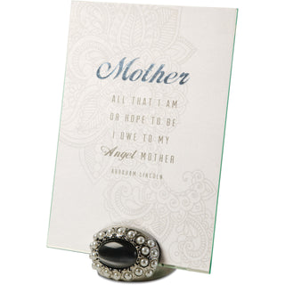 Mother 4" x 6" Jeweled Photo Frame