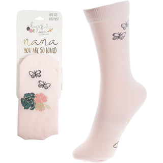 Nana  Ladies Cotton Blend Sock