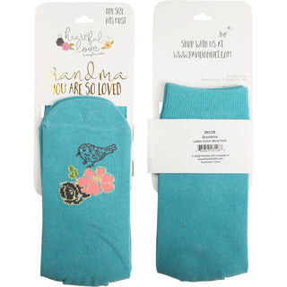 Grandma  Ladies Cotton Blend Sock