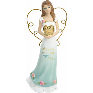 Mom 6.5" Angel Holding Heart