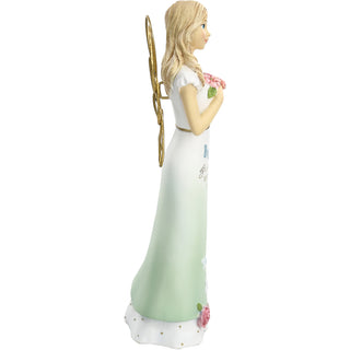 Grandma 6.5" Angel Holding Flowers