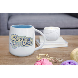 Knitting Fuel 22 oz Mug