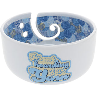 Hoarding 3.5" Ceramic Yarn Bowl